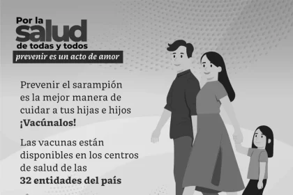 Secretaría de salud lleva a cabo campaña de vacunación vs sarampión y rubéola en Atlixco