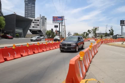 La SMT reabrirá carriles centrales de la Vía Atlixcáyotl a la altura de Periférico Ecológico