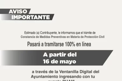 Actualizan trámite “Constancia de Medidas Preventivas en Materia de Protección Civil".