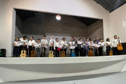 Clausura Ayuntamiento de Atlixco taller de Guitarra