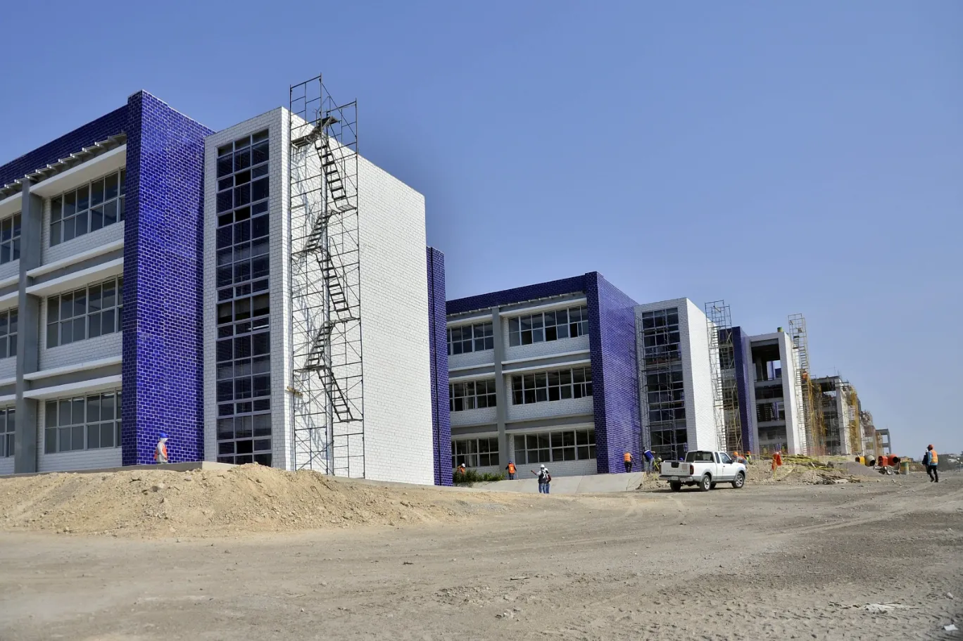 Ciudad Universitaria 2 lleva un avance del 85 por ciento