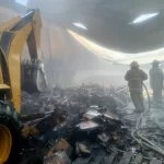 Controlado incendio en fábrica de veladoras en San Martín Texmelucan; solo daños materiales
