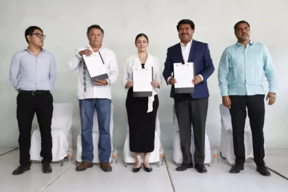 Firman Segob, IEE y Nueva Alianza Pacto de Civilidad para elecciones pacíficas