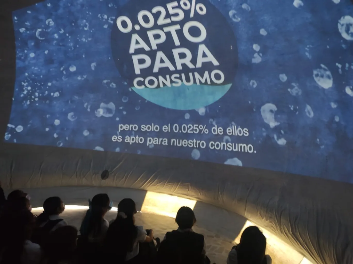 Domo digital crea consciencia sobre el cuidado del agua en escuelas de Atlixco