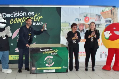 Signan convenio BUAP y Fundación Banco de Alimentos Cáritas de Puebla