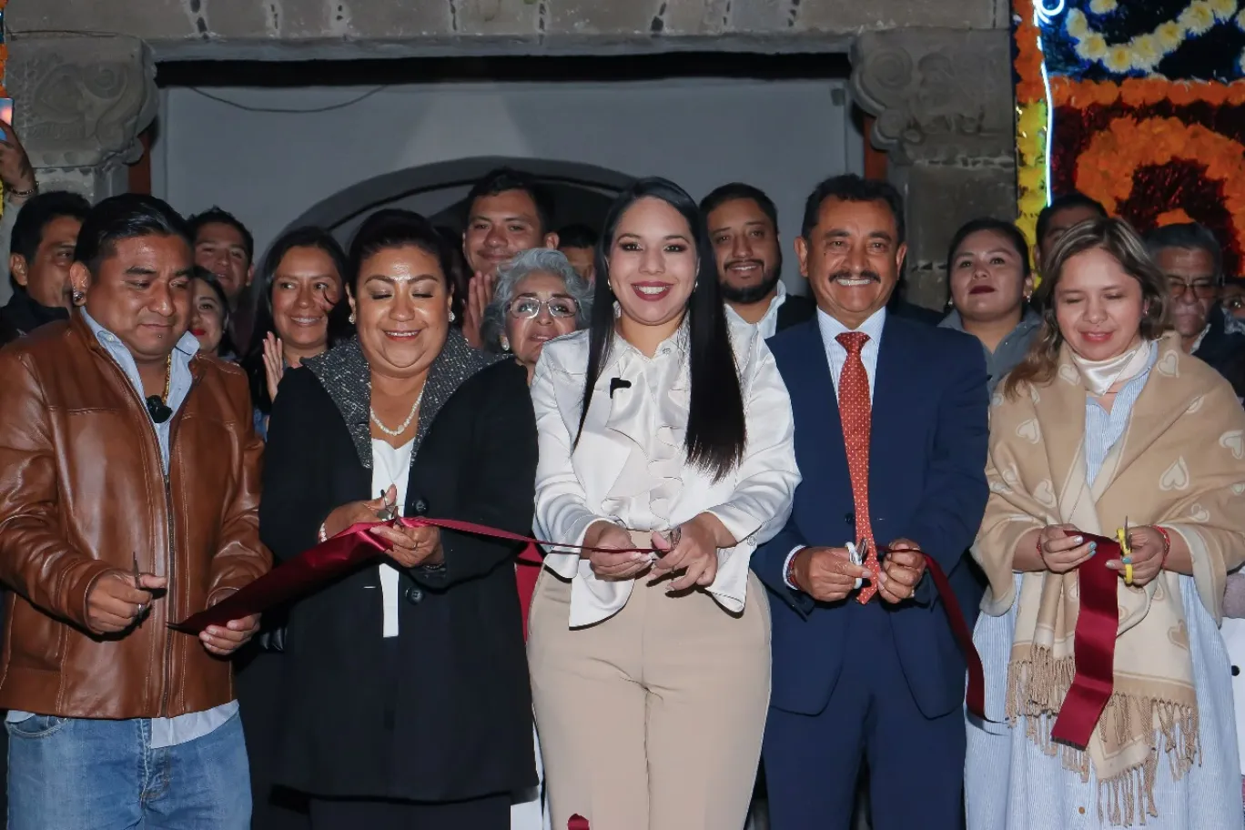 Inauguran en San Pedro Cholula el "Huey Miccailhuitl, la Gran Fiesta de los Muertos"