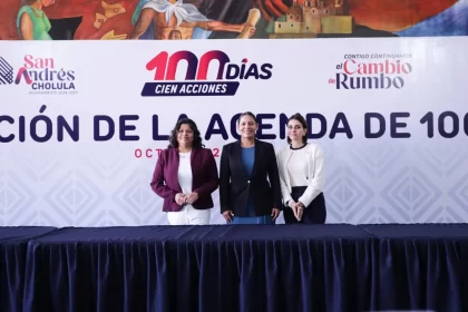 Presenta Lupita Cuautle la agenda de los 100 días de gobierno municipal