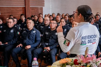 Capacitan a mil 161 policías auxiliares en materia de prevención a la extorsión