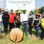 Gobierno de Puebla cumple con meta de reforestación