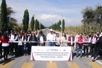 Rehabilitan rutas de evacuación en Calpan y Nealtican