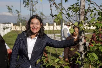 Lupita Cuautle arranca Jornada de Reforestación