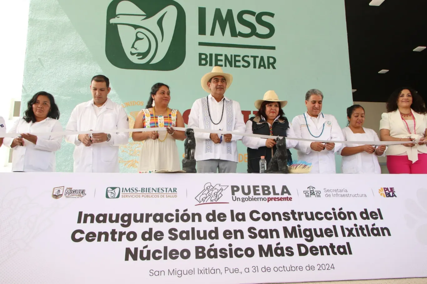 Con construcción de centro de salud, gobierno del estado promueve la igualdad