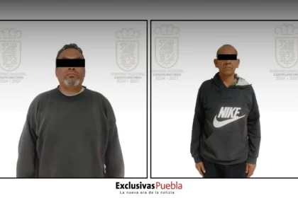 Detiene Policía Municipal de Cuautlancingo a dos presuntos delincuentes