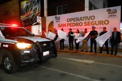 Operativo San Pedro Seguro" reforzará patrullaje en las juntas auxiliares