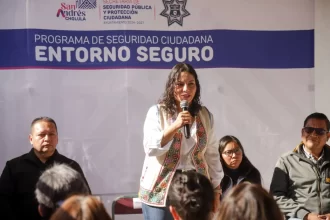 Lupita Cuautle anunció el inicio del programa “Entorno Seguro”