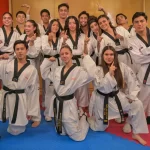 Los Aztecas UDLAP con fuerte compromiso en el Nacional de Taekwondo