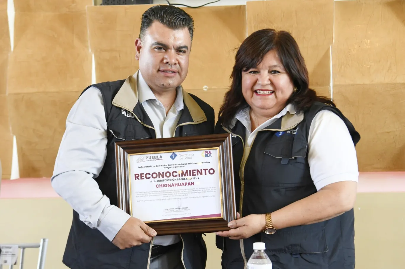 Reconoce Soria Córdoba vocación de servicio de trabajadores de salud de Huauchinango y Chignahuapan