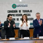 Estrecha coordinación entre Gobierno Federal, Cámara de Diputados y Empresarios, anuncia Maiella Gómez, en beneficio de la clase laboral