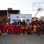 Rehabilita Gobierno de Cholula las canchas de San Diego Cuachayotla