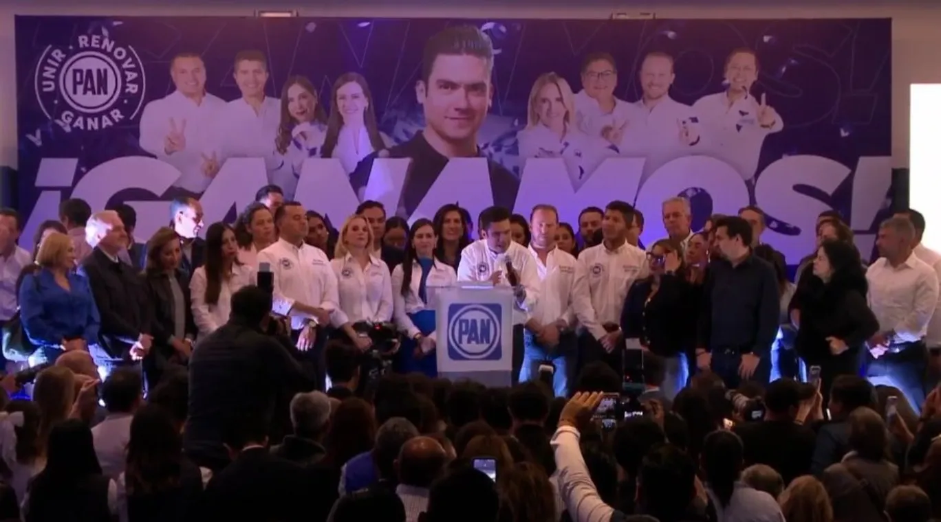 Jorge Romero se proclama ganador de la elección interna del nuevo líder nacional del PAN