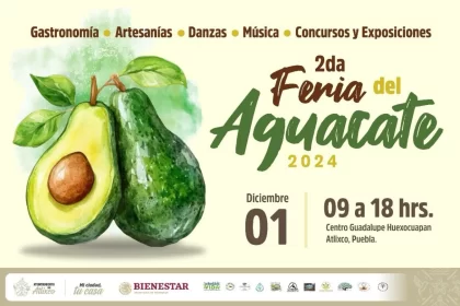 En Atlixco, regresa la feria del aguacate llena de sabor