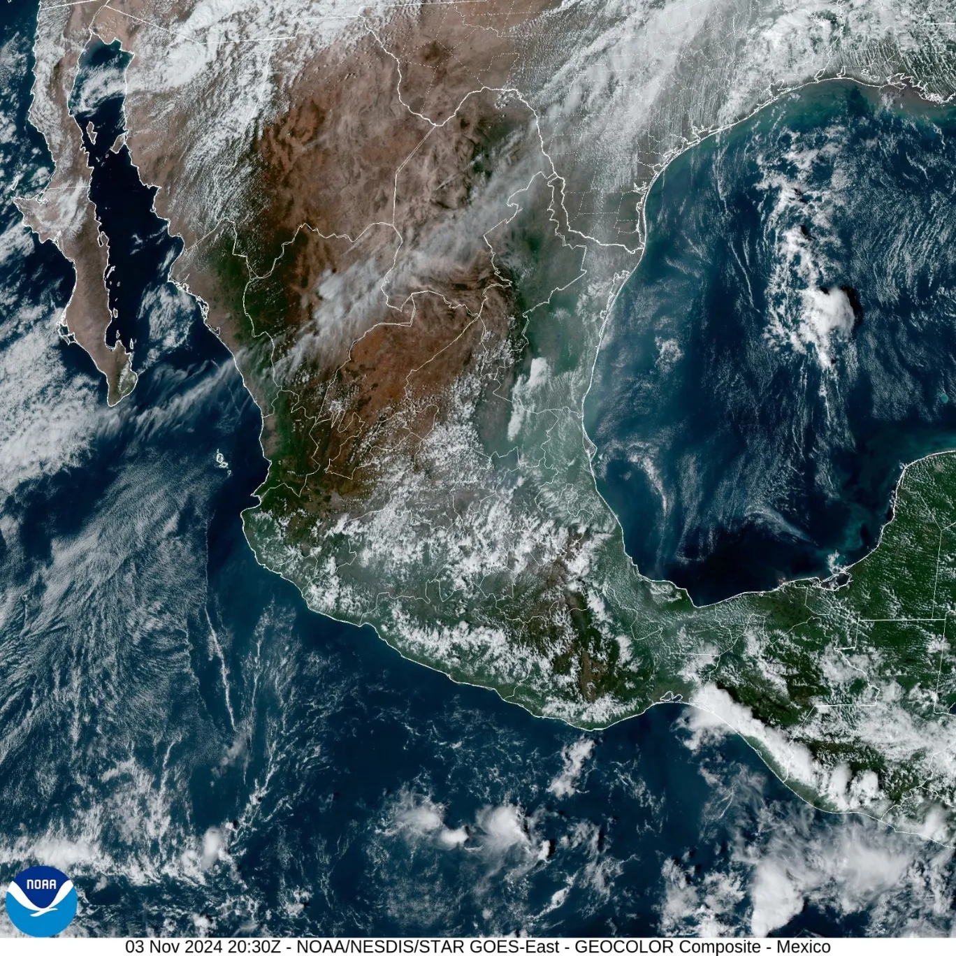 Un nuevo ciclón ‘acecha’ el sureste de México: ¿Dónde se esperan lluvias y heladas?