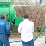 SOSAPACH redistribuye hipoclorito de sodio en pozos para garantizar la calidad del agua