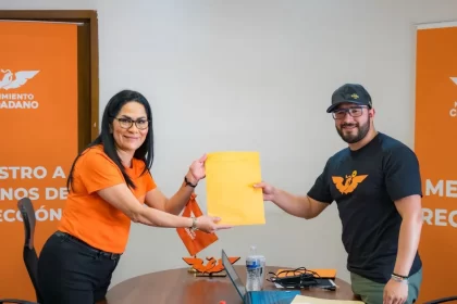 Fedrha Suriano se registra como aspirante a la dirigencia de Movimiento Ciudadano