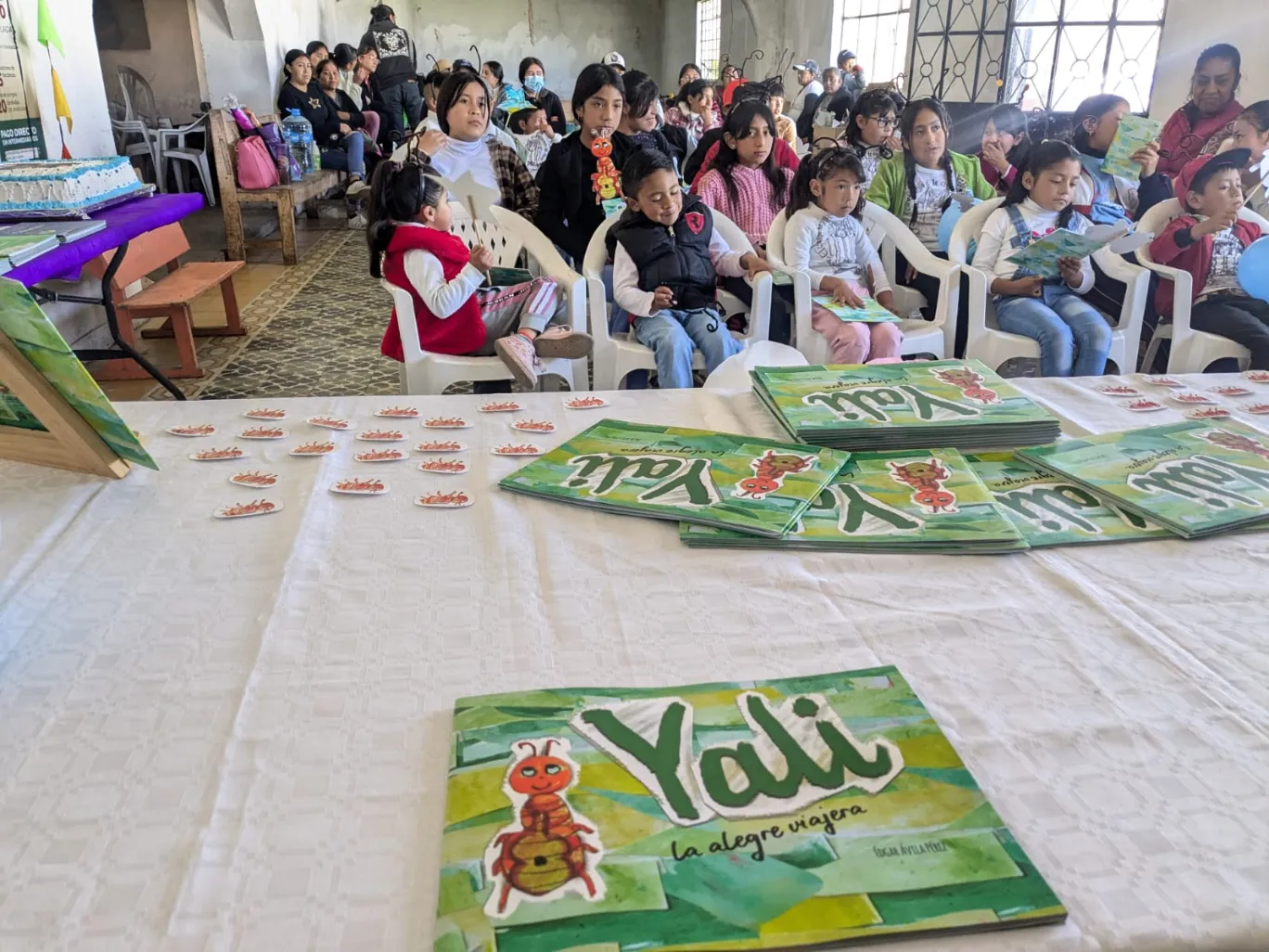 La montaña ve nacer a Yali, la alegre viajera