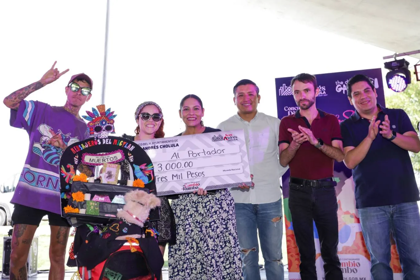 Con gran participación concluye el “Festival “Sendero al Mictlán”