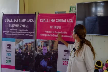Inician Agamos A.C. poblana y ONU programa en beneficio de mujeres indígenas