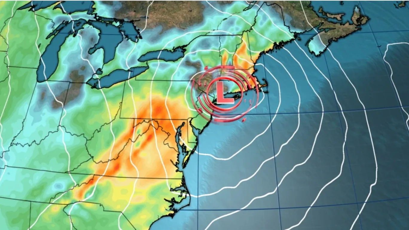 Se acerca una poderosa tormenta invernal para el Día de Acción de Gracias con el aire más frío en meses