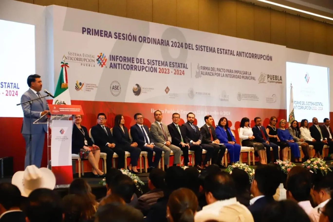 Efectúan primera sesión de trabajo del Sistema Estatal Anticorrupción en Puebla