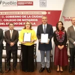 Gobierno de la Ciudad firma convenio de colaboración con el Colegio de Notarios