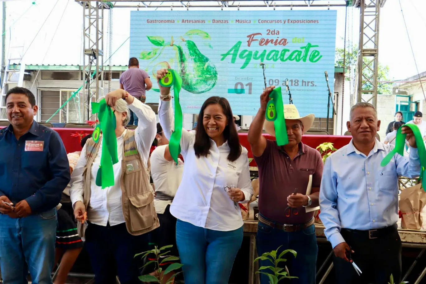 Atlixco celebra con éxito la 2da Feria del Aguacate