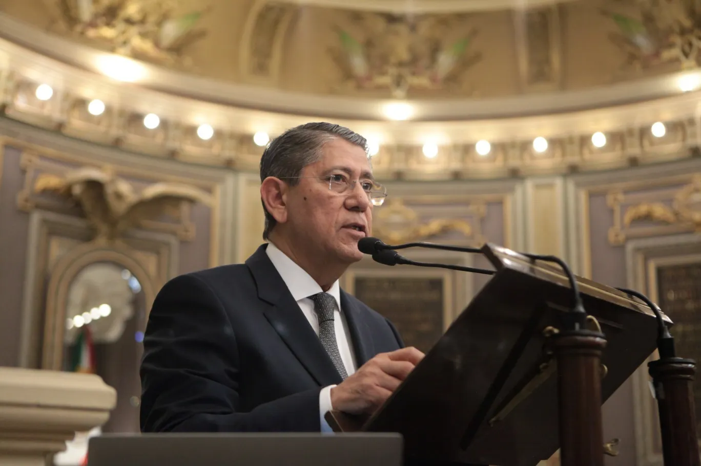 Ante el Pleno del Congreso, comparece Fiscal General Gilberto Higuera Bernal