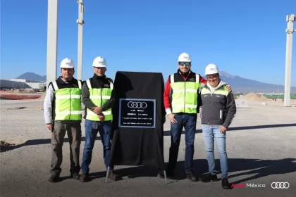 Audi construye nueva nave para armar baterías en San José Chiapa