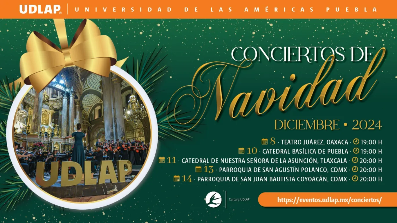 El tradicional concierto de Navidad de la UDLAP llegará a cinco sedes