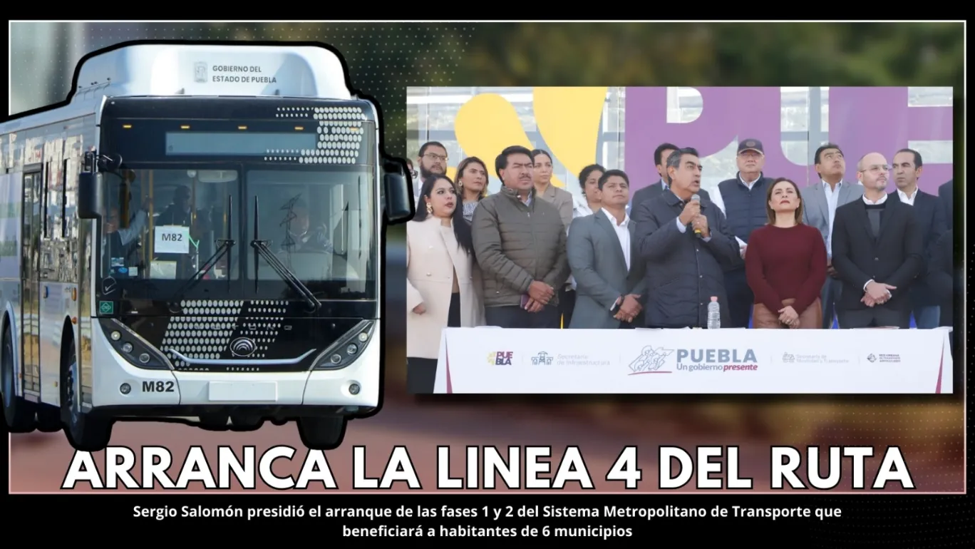 Inauguran la Línea 4 de la RUTA