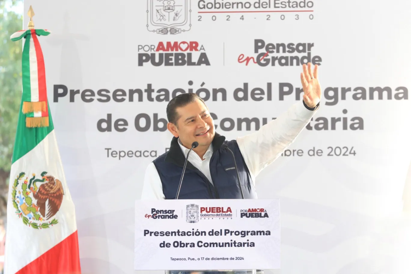 Con más y mejor seguridad, vamos a blindar a Puebla: Alejandro Armenta