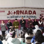 Impulsa Gobierno de la Ciudad jornada de bienestar animal en la colonia Revolución Mexicana
