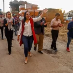 Tonantzin Fernández inicia obras en juntas auxiliares