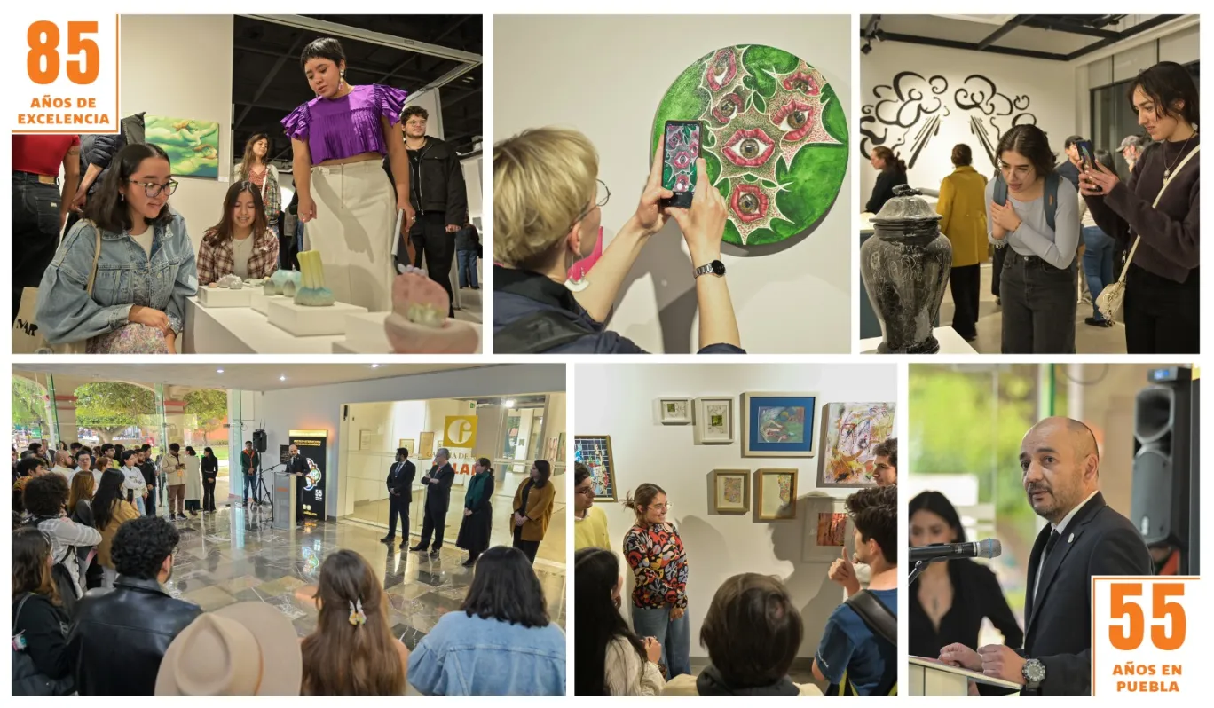 La UDLAP inaugura la exposición "Miradas Convergentes" en su nueva Galería de Arte