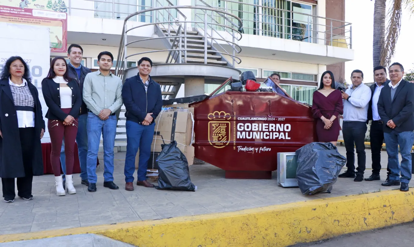 Presenta Omar Muñoz el programa “Reciclatón 2025”