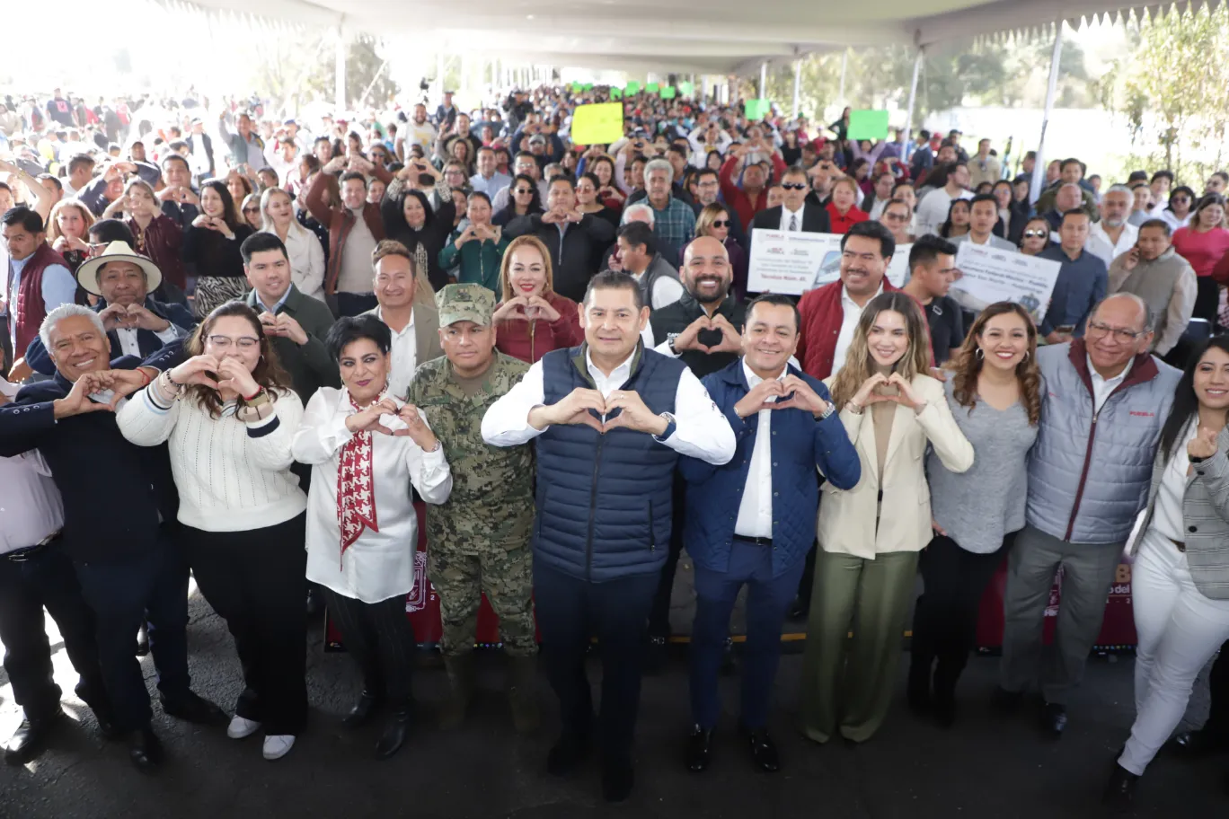 Primer Módulo de Seguridad Integral y Cuarta Central de Abastos en San Martín Texmelucan: Armenta