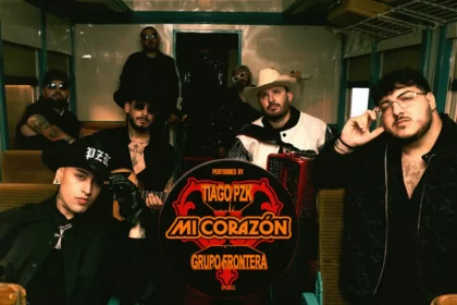 Tiago PZK y Grupo Frontera fusionaron su talento en una nueva versión de “Mi corazón”