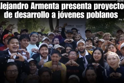 Alejandro Armenta presenta proyectos de desarrollo para jóvenes en Puebla
