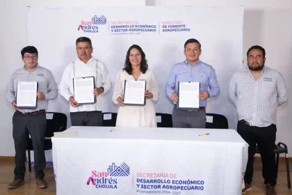 Unen Esfuerzos San Andrés Cholula e INIFAP para Impulsar el Sector Agropecuario