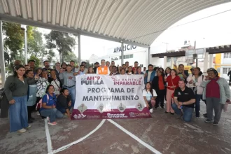 Fortalece Pepe Chedraui mantenimiento de espacios públicos en San Sebastián de Aparicio