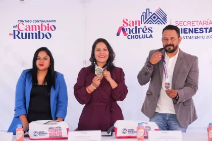 Invita Lupita Cuautle al Medio Maratón San Andrés Cholula 2025 con la Presentación de la Medalla y Kit